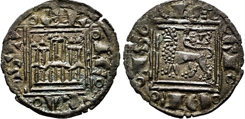 Tipo 14. &ldquo;Moneda de Cobre&rdquo; Alfons&iacute;, Pugesa