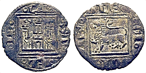 Tipo 14. &ldquo;Moneda de Cobre&rdquo; Alfons&iacute;, Pugesa