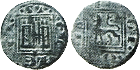 Tipo 14. &ldquo;Moneda de Cobre&rdquo; Alfons&iacute;, Pugesa