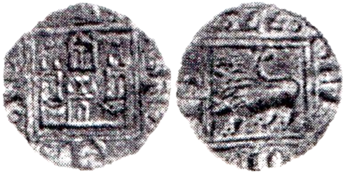 Tipo 14. &ldquo;Moneda de Cobre&rdquo; Alfons&iacute;, Pugesa