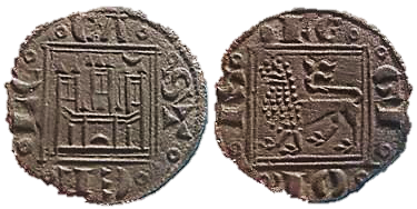 Tipo 14. &ldquo;Moneda de Cobre&rdquo; Alfons&iacute;, Pugesa