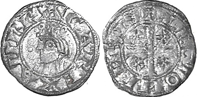 Tipo 16. Dinero leon&eacute;s de &ldquo;Urraca de Perfil&rdquo;