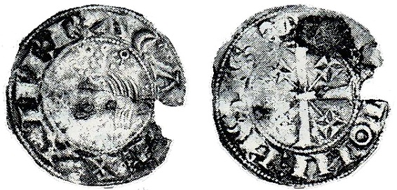 Tipo 16. Dinero leon&eacute;s de &ldquo;Urraca de Perfil&rdquo;
