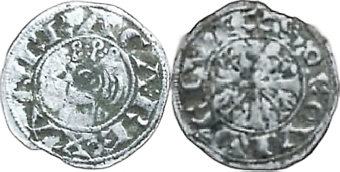 Tipo 17. Dinero segoviano de &ldquo;Urraca de Perfil&rdquo;