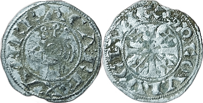 Tipo 17. Dinero segoviano de &ldquo;Urraca de Perfil&rdquo;