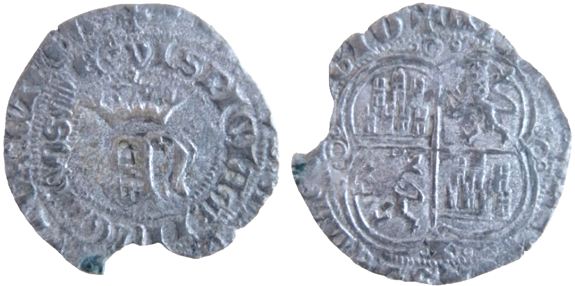Tipo 2. Real de Vell&oacute;n con &ldquo;EN&rdquo; Coronadas