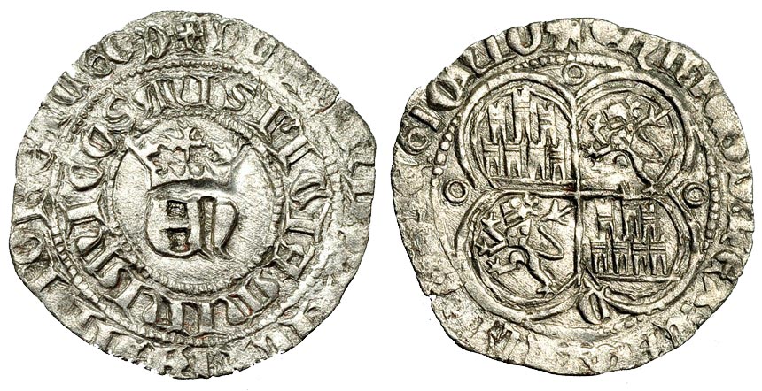 Tipo 2. Real de Vell&oacute;n con &ldquo;EN&rdquo; Coronadas