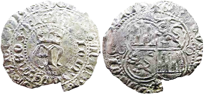 Tipo 2. Real de Vell&oacute;n con &ldquo;EN&rdquo; Coronadas