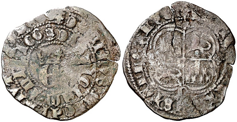 Tipo 2. Real de Vell&oacute;n con &ldquo;EN&rdquo; Coronadas