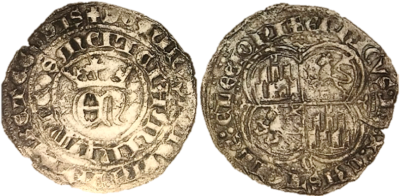 Tipo 2. Real de Vell&oacute;n con &ldquo;EN&rdquo; Coronadas