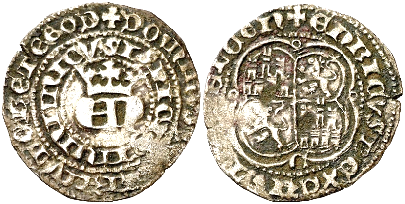 Tipo 2. Real de Vell&oacute;n con &ldquo;EN&rdquo; Coronadas