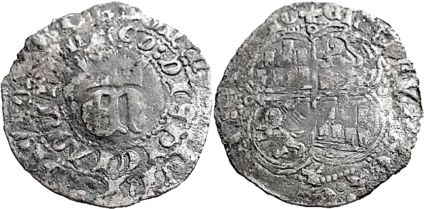 Tipo 2. Real de Vell&oacute;n con &ldquo;EN&rdquo; Coronadas
