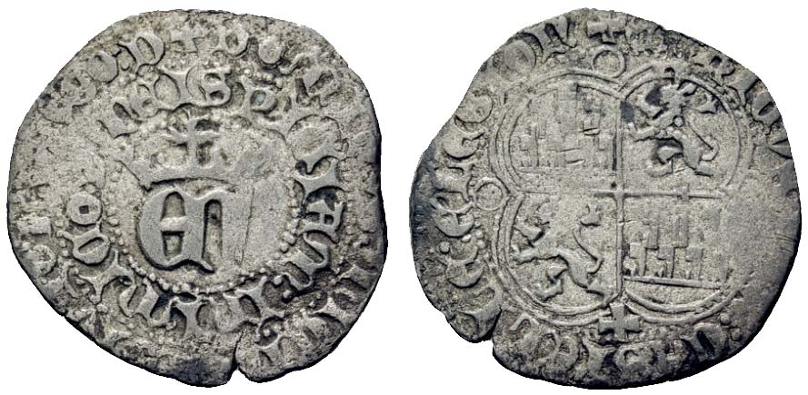 Tipo 2. Real de Vell&oacute;n con &ldquo;EN&rdquo; Coronadas