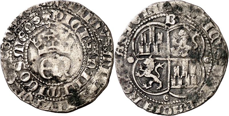 Tipo 2. Real de Vell&oacute;n con &ldquo;EN&rdquo; Coronadas