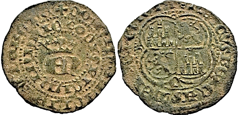 Tipo 2. Real de Vell&oacute;n con &ldquo;EN&rdquo; Coronadas