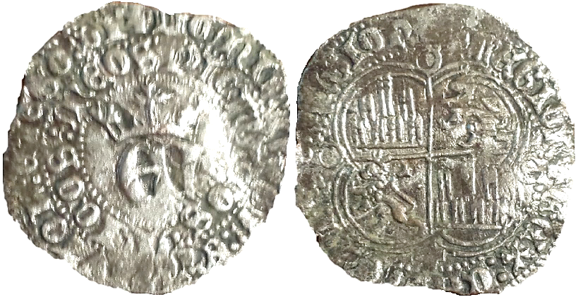 Tipo 2. Real de Vell&oacute;n con &ldquo;EN&rdquo; Coronadas
