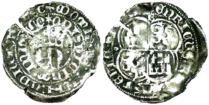 Tipo 2. Real de Vell&oacute;n con &ldquo;EN&rdquo; Coronadas