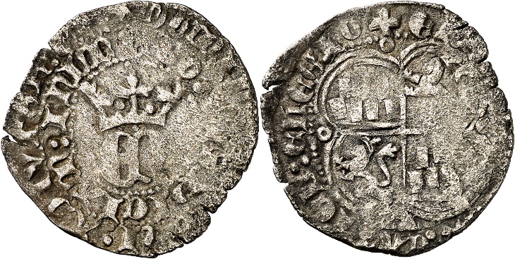 Tipo 2. Real de Vell&oacute;n con &ldquo;EN&rdquo; Coronadas