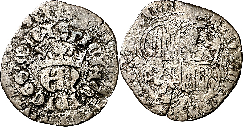 Tipo 2. Real de Vell&oacute;n con &ldquo;EN&rdquo; Coronadas