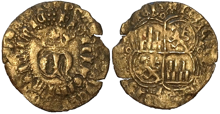 Tipo 2. Real de Vell&oacute;n con &ldquo;EN&rdquo; Coronadas