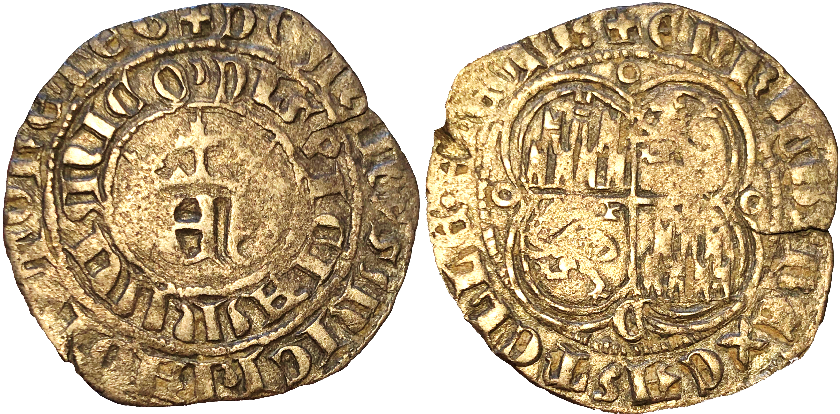 Tipo 2. Real de Vell&oacute;n con &ldquo;EN&rdquo; Coronadas