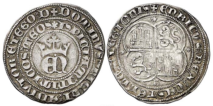 Tipo 22. Real de Real de Plata con &ldquo;EN&rdquo; coronadas.