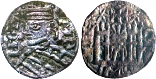 Tipo 38. Dinero de &ldquo;Anfvs Rex/Castela&rdquo;