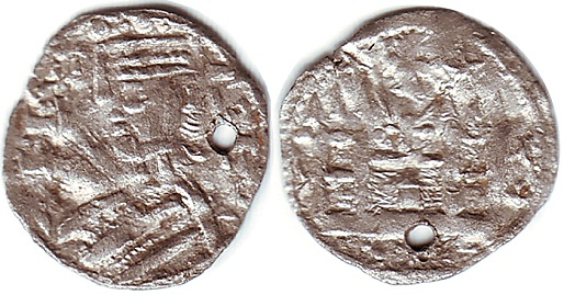 Tipo 38. Dinero de &ldquo;Anfvs Rex/Castela&rdquo;