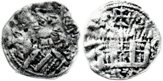 Tipo 38. Dinero de &ldquo;Anfvs Rex/Castela&rdquo;