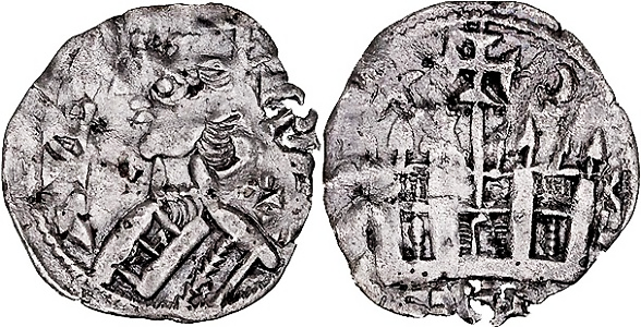 Tipo 38. Dinero de &ldquo;Anfvs Rex/Castela&rdquo;