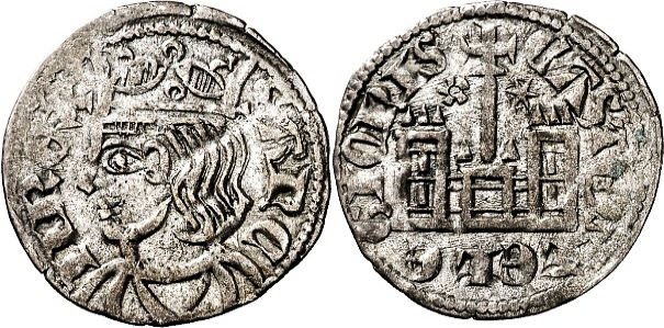 Tipo 4. Dobla de Oro de busto del rey don Sancho IV