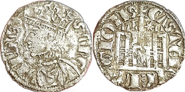 Tipo 4. Dobla de Oro de busto del rey don Sancho IV