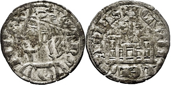 Tipo 4. Dobla de Oro de busto del rey don Sancho IV