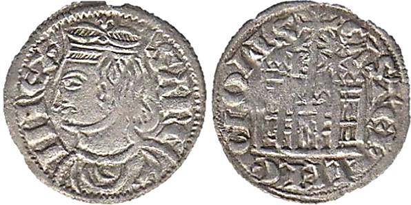 Tipo 4. Dobla de Oro de busto del rey don Sancho IV