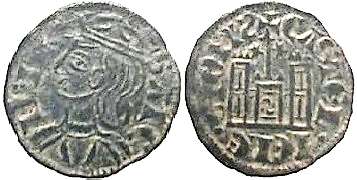 Tipo 4. Dobla de Oro de busto del rey don Sancho IV