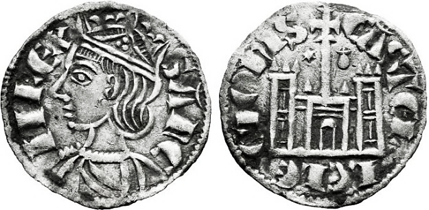Tipo 4. Dobla de Oro de busto del rey don Sancho IV