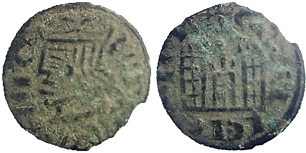 Tipo 4. Dobla de Oro de busto del rey don Sancho IV