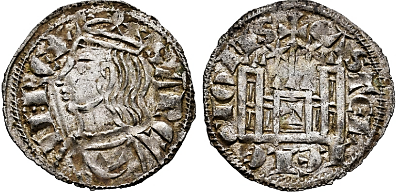 Tipo 4. Dobla de Oro de busto del rey don Sancho IV