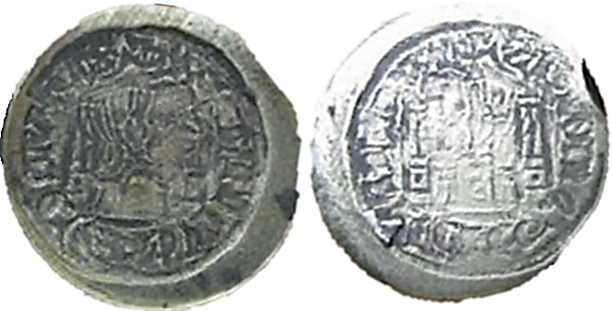 Tipo 4. Dobla de Oro de busto del rey don Sancho IV