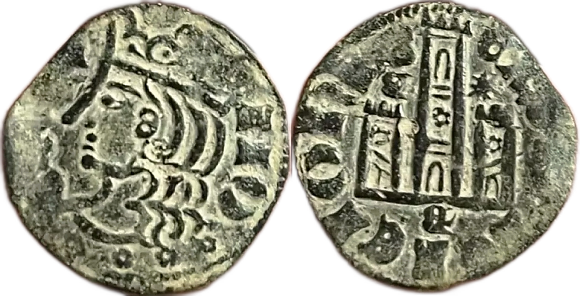 Tipo 4. Dobla de Oro de busto del rey don Sancho IV