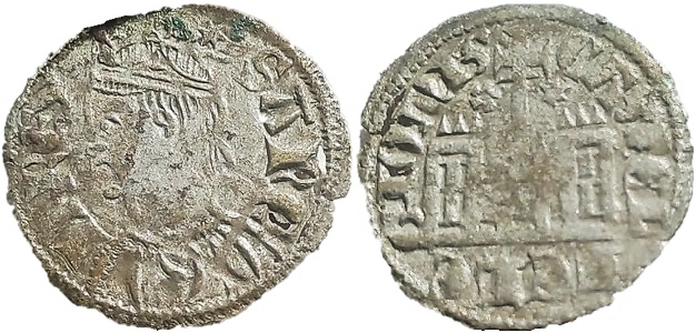 Tipo 4. Dobla de Oro de busto del rey don Sancho IV