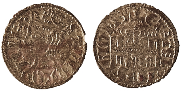 Tipo 4. Dobla de Oro de busto del rey don Sancho IV