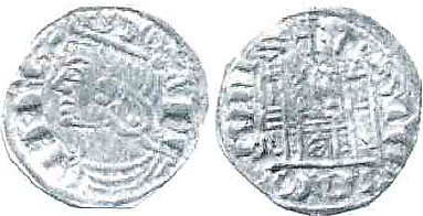 Tipo 4. Dobla de Oro de busto del rey don Sancho IV