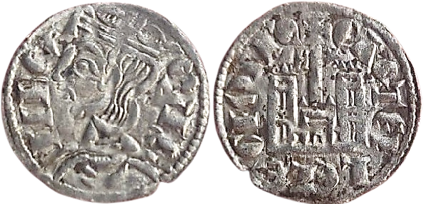 Tipo 4. Dobla de Oro de busto del rey don Sancho IV