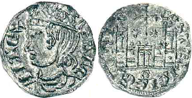 Tipo 4. Dobla de Oro de busto del rey don Sancho IV