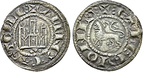 Tipo 6. Dinero de la &ldquo;Moneda Nueva&rdquo; o de los &ldquo;Dineros Prietos&rdquo;