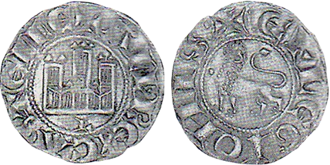 Tipo 6. Dinero de la &ldquo;Moneda Nueva&rdquo; o de los &ldquo;Dineros Prietos&rdquo;