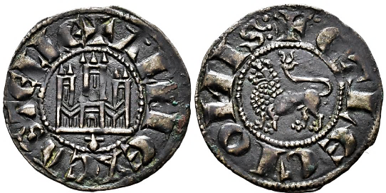 Tipo 6. Dinero de la &ldquo;Moneda Nueva&rdquo; o de los &ldquo;Dineros Prietos&rdquo;