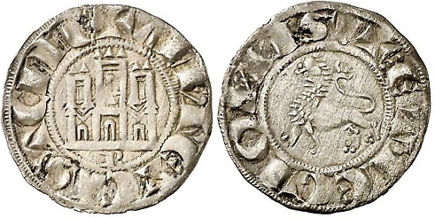 Tipo 6. Dinero de la &ldquo;Moneda Nueva&rdquo; o de los &ldquo;Dineros Prietos&rdquo;