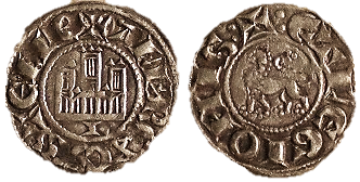 Tipo 6. Dinero de la &ldquo;Moneda Nueva&rdquo; o de los &ldquo;Dineros Prietos&rdquo;
